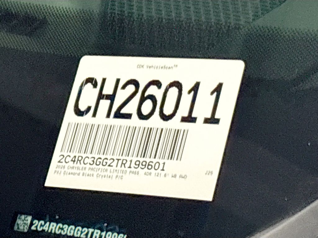 2026 Chrysler Pacifica Limited