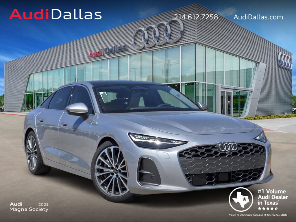 Silver Metallic 2026 Audi A6 quattro Prestige 55 TFSI Sedan All-Wheel Drive 7-Speed Automatic