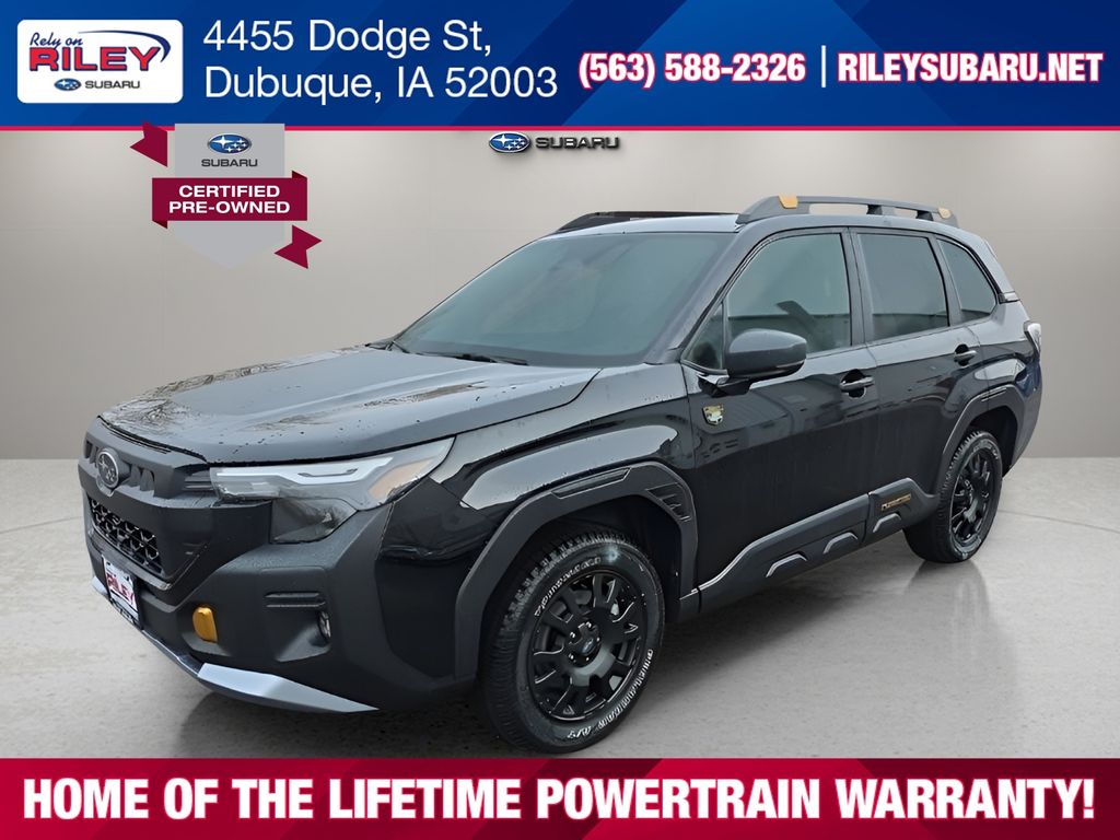 Crystal Black Silica 2026 Subaru Forester SUV / Crossover All-Wheel Drive Continuously Variable Transmission