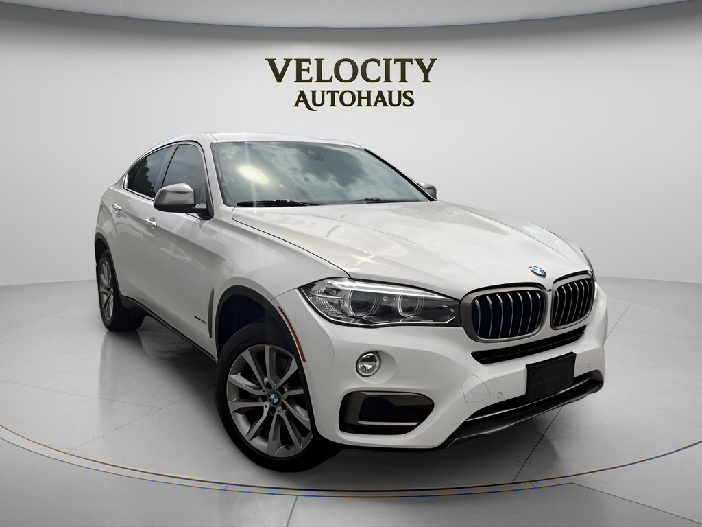 Alpine White 2018 BMW X6 SUV / Crossover All-Wheel Drive 8-Speed Automatic