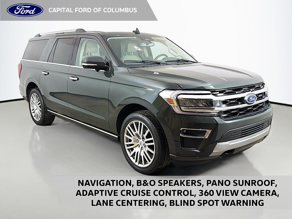 Forged Green Metallic 2023 Ford Expedition SUV / Crossover Four-Wheel Drive Automatic
