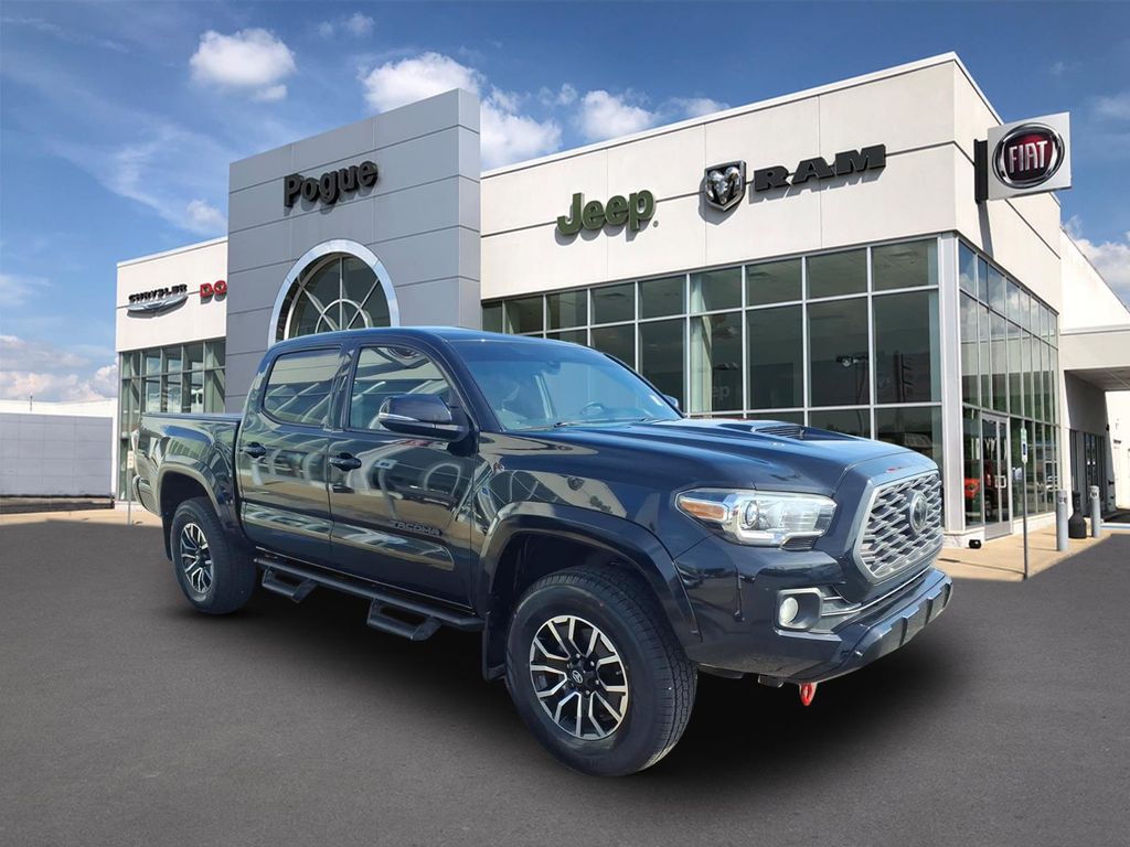 Midnight Black Metallic 2020 Toyota Tacoma Pickup Truck Four-Wheel Drive 6-Speed Automatic