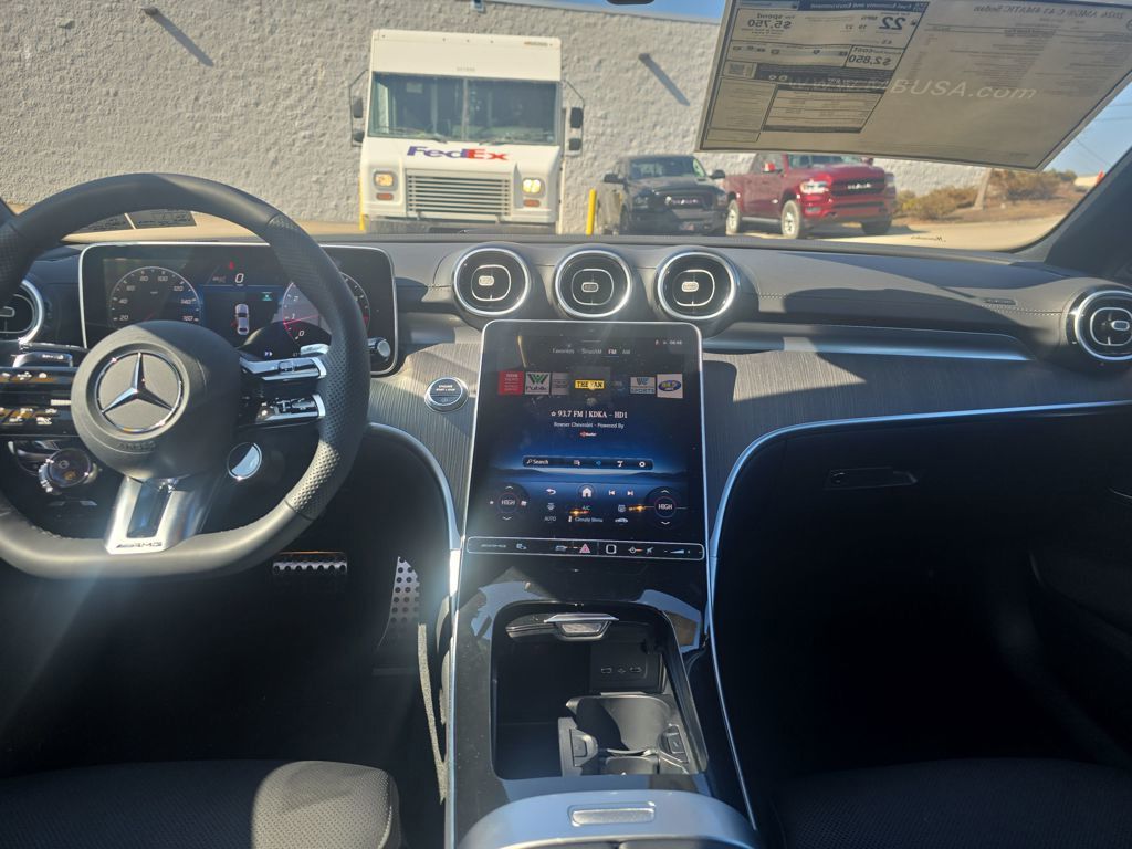 2026 Mercedes-Benz C-Class C 43 AMG® White at John Sisson Motors