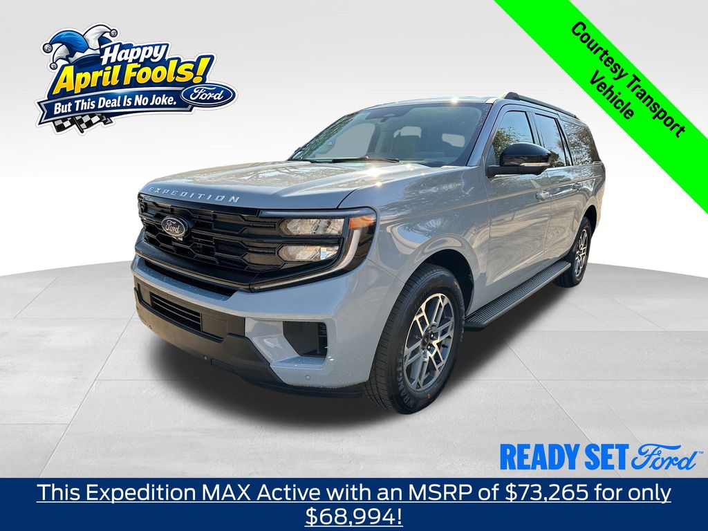 Glacier Gray Metallic Tri-Coat 2026 Ford Expedition MAX Active RWD SUV / Crossover 4X2 Automatic