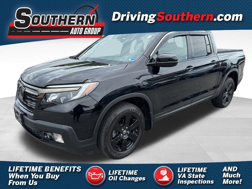 Black 2017 Honda Ridgeline Black Edition AWD Pickup Truck All-Wheel Drive 6-Speed Automatic