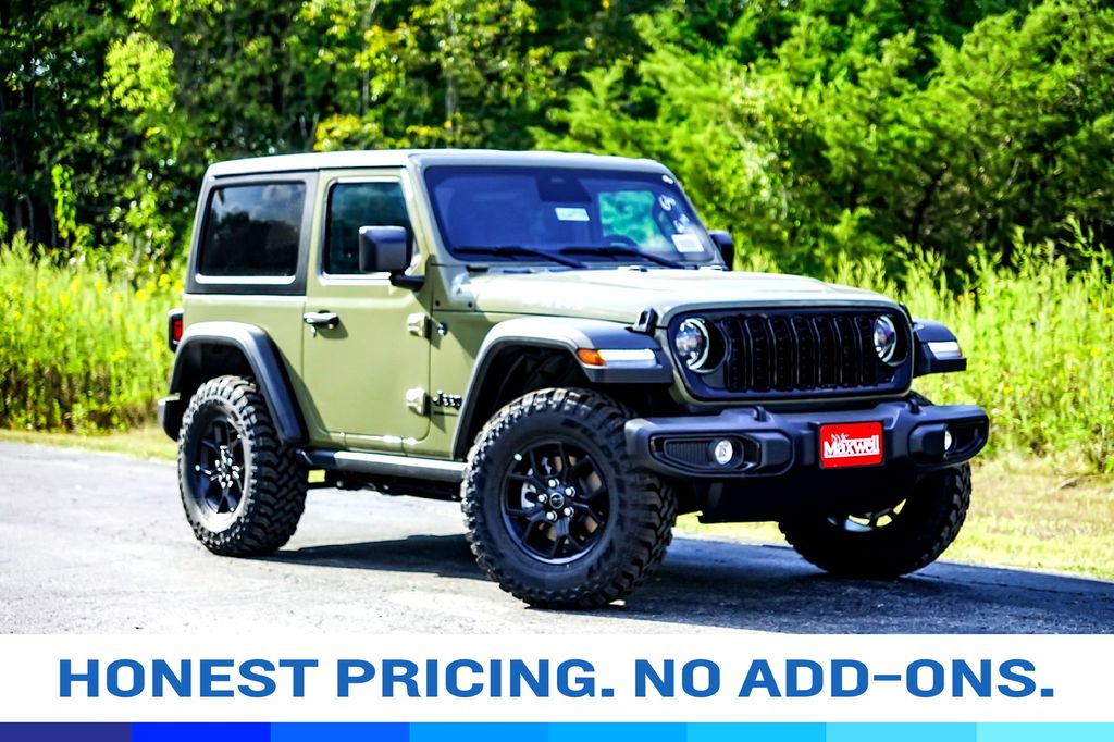 New Car 2025 Jeep Wrangler  Willys For Sale Under $50,000 In Taylor, Texas