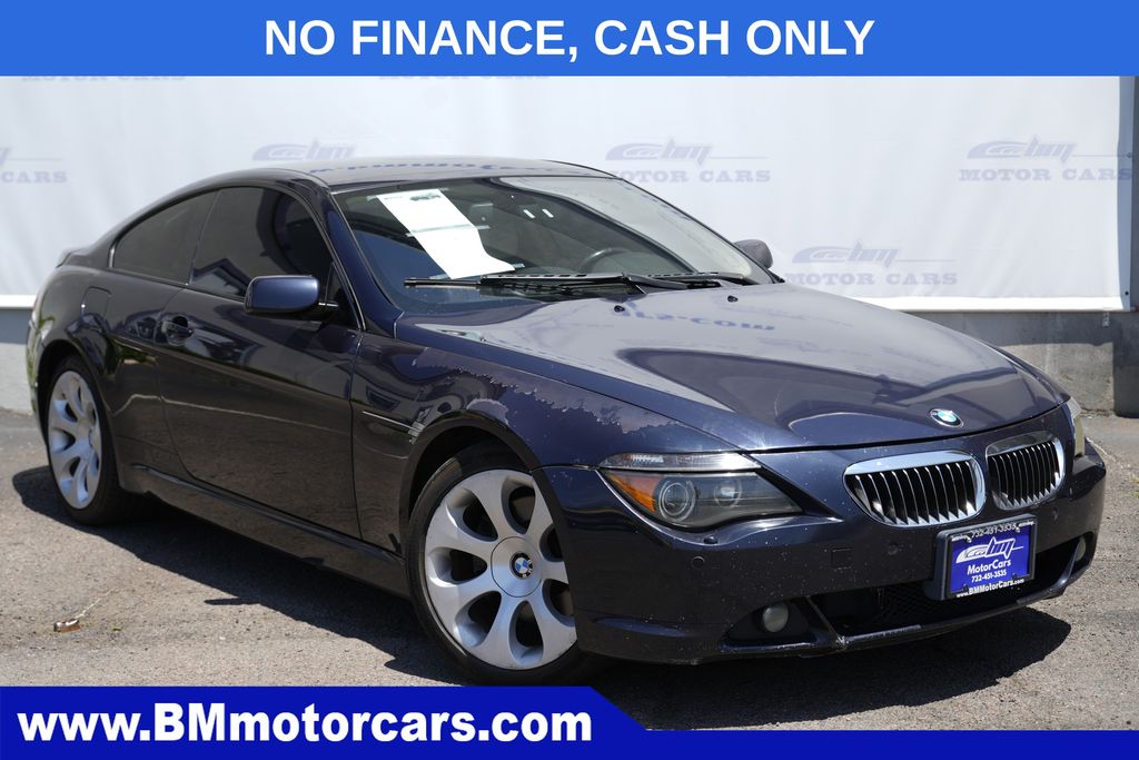 16147 2007 BMW 6 Series Coupe Rear-Wheel Drive 6-Speed Automatic