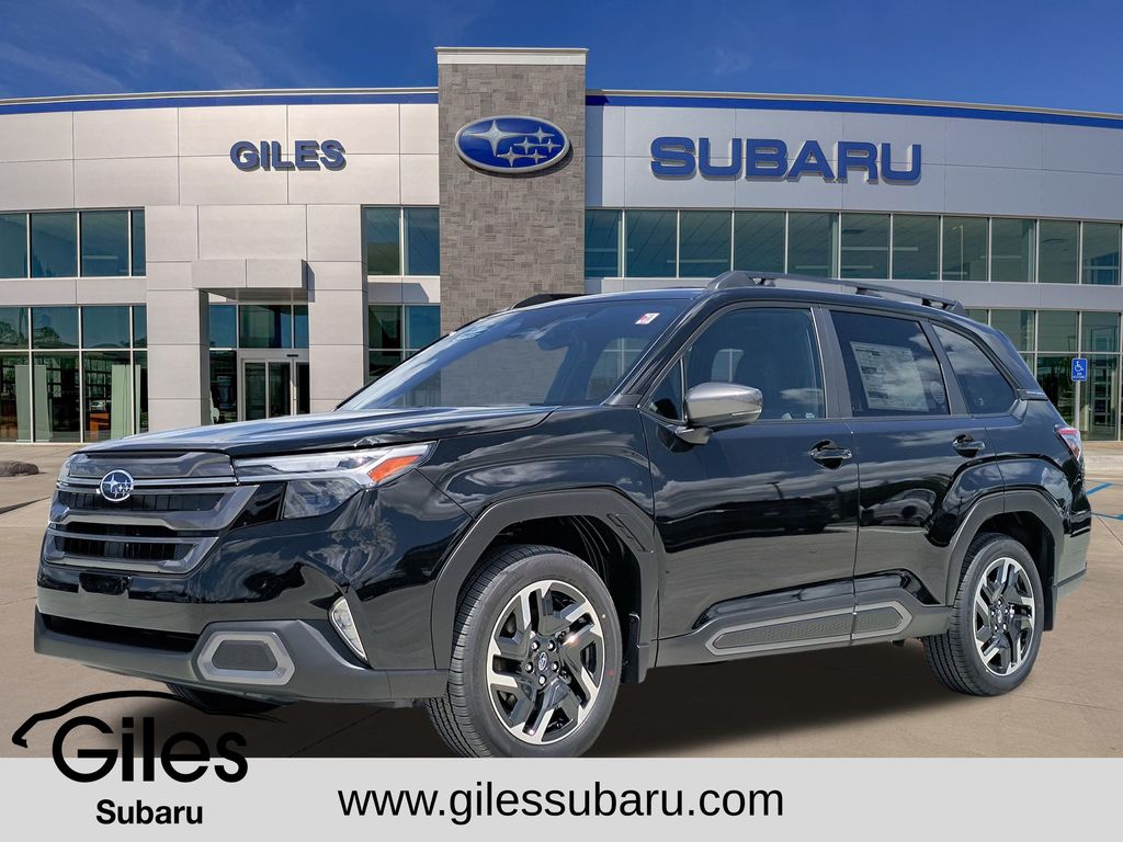 Crystal Black Silica 2025 Subaru Forester Limited Crossover AWD SUV / Crossover All-Wheel Drive Continuously Variable Transmission