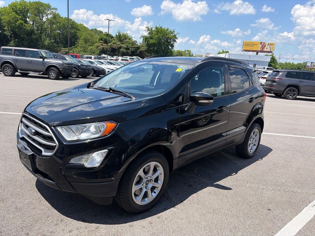 Shadow Black 2021 Ford EcoSport SE AWD SUV / Crossover All-Wheel Drive 6-Speed Automatic