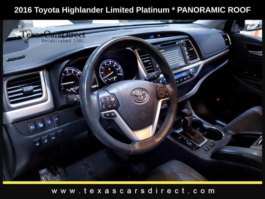 2016 Toyota Highlander Limited Platinum V6 7