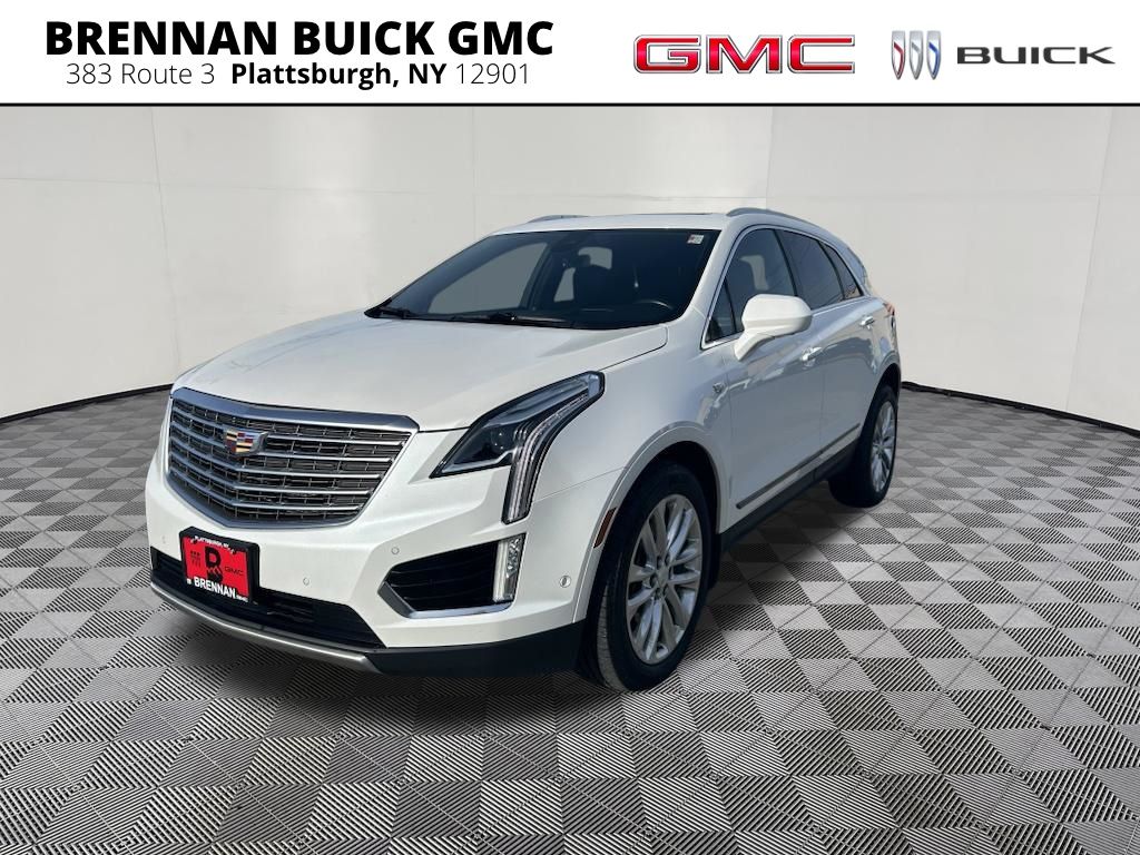 Crystal White Tricoat 2017 Cadillac XT5 SUV / Crossover Four-Wheel Drive 8-Speed Automatic
