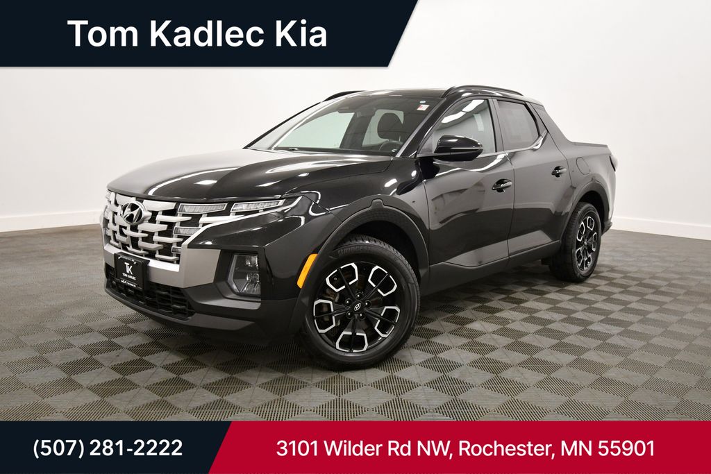 Phantom Black 2022 Hyundai Santa Cruz Pickup Truck All-Wheel Drive Automatic