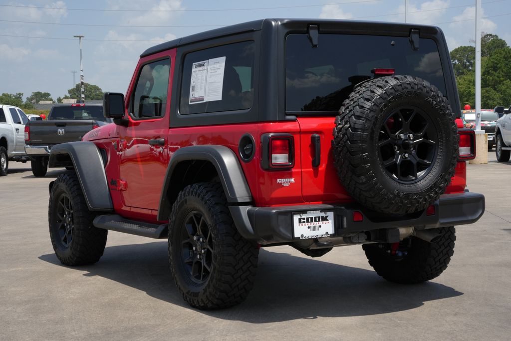 2024 Jeep Wrangler Sport Red at Bravo Nissan