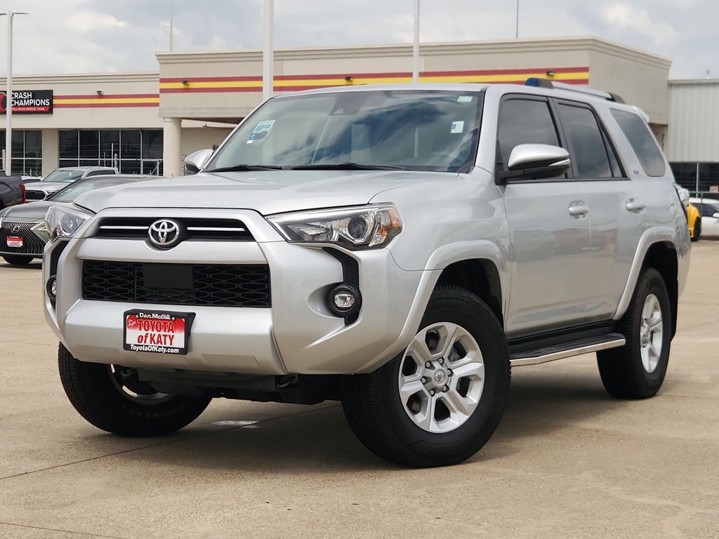 Classic Silver Metallic 2021 Toyota 4Runner SR5 Premium 4WD SUV / Crossover Four-Wheel Drive 5-Speed Automatic Overdrive