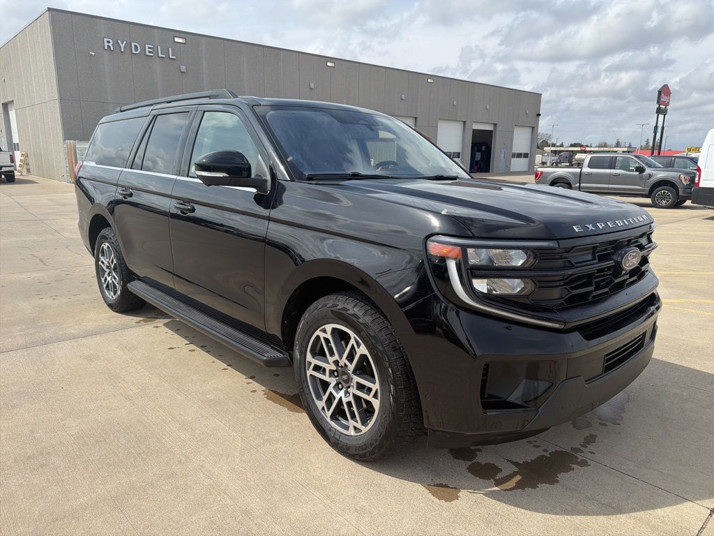 Agate Black Metallic 2025 Ford Expedition MAX Active 4WD SUV / Crossover Four-Wheel Drive Automatic