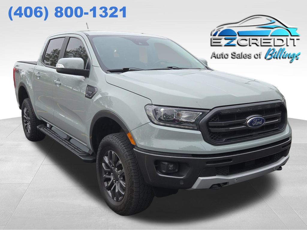 Gray 2021 Ford Ranger Pickup Truck  Automatic