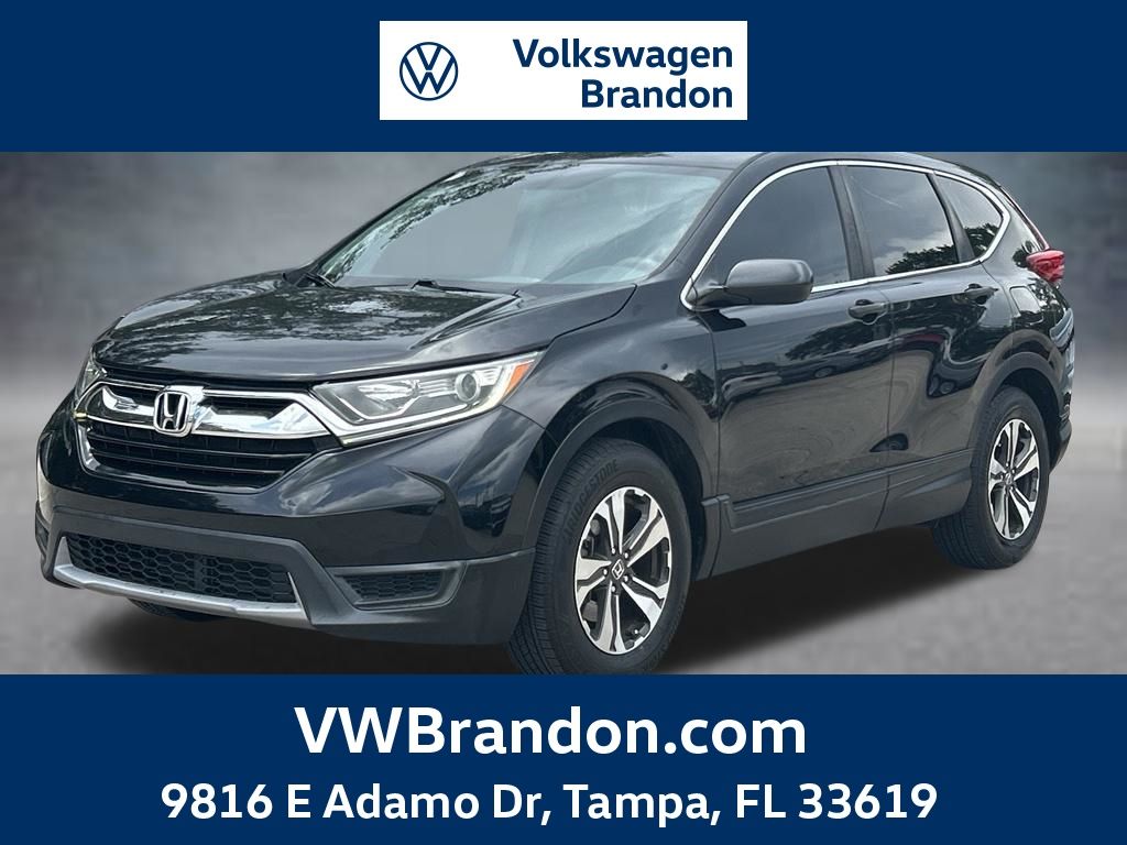 Crystal Black Pearl 2018 Honda CR-V SUV / Crossover Front-Wheel Drive Continuously Variable Transmission