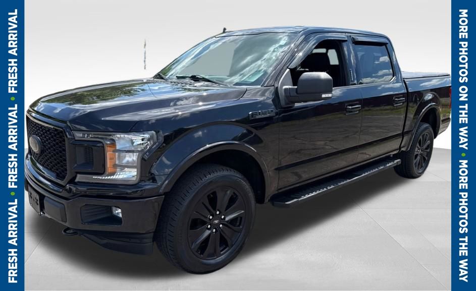 Black Metallic 2020 Ford F-150 Pickup Truck Four-Wheel Drive Automatic