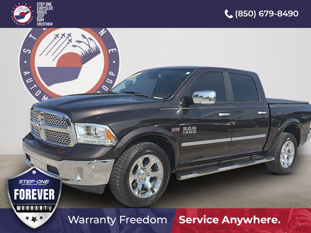 Luxury Brown Pearlcoat 2017 RAM 1500 Pickup Truck Four-Wheel Drive 8-Speed Automatic
