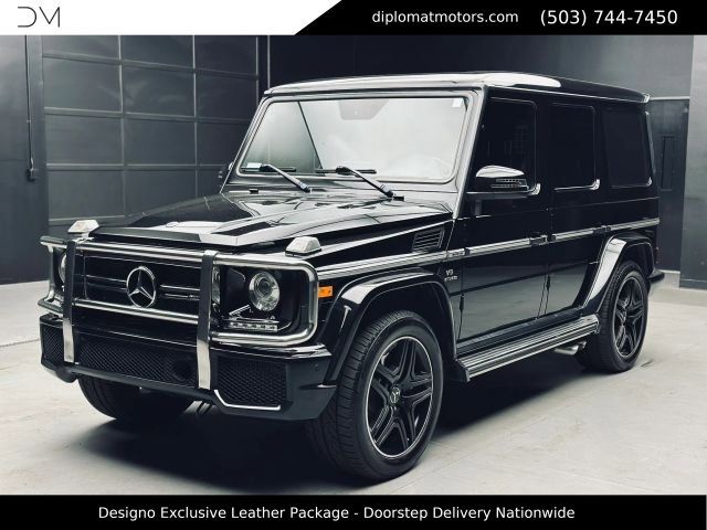 Black 2018 Mercedes-Benz G-Class AMG G 63 4MATIC SUV / Crossover All-Wheel Drive 7-Speed Automatic