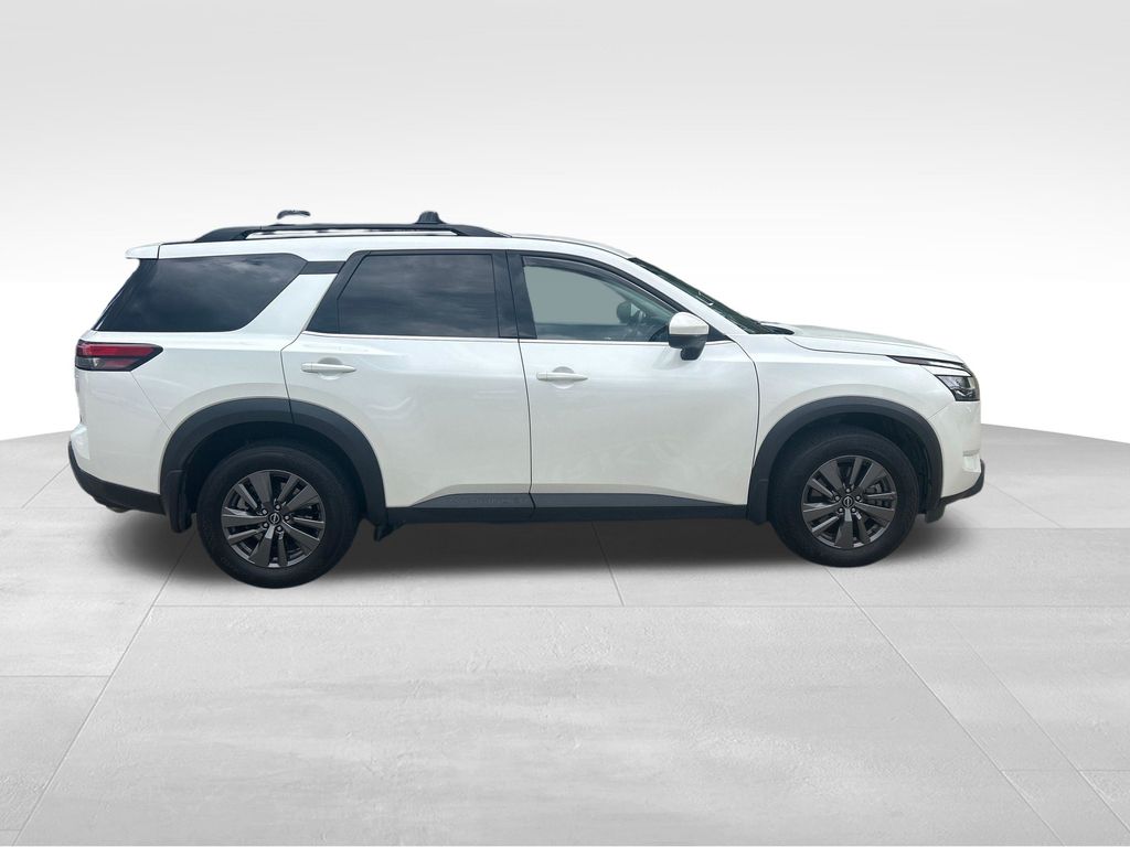 2022 Nissan Pathfinder SV White at Auto Express Mitsubishi