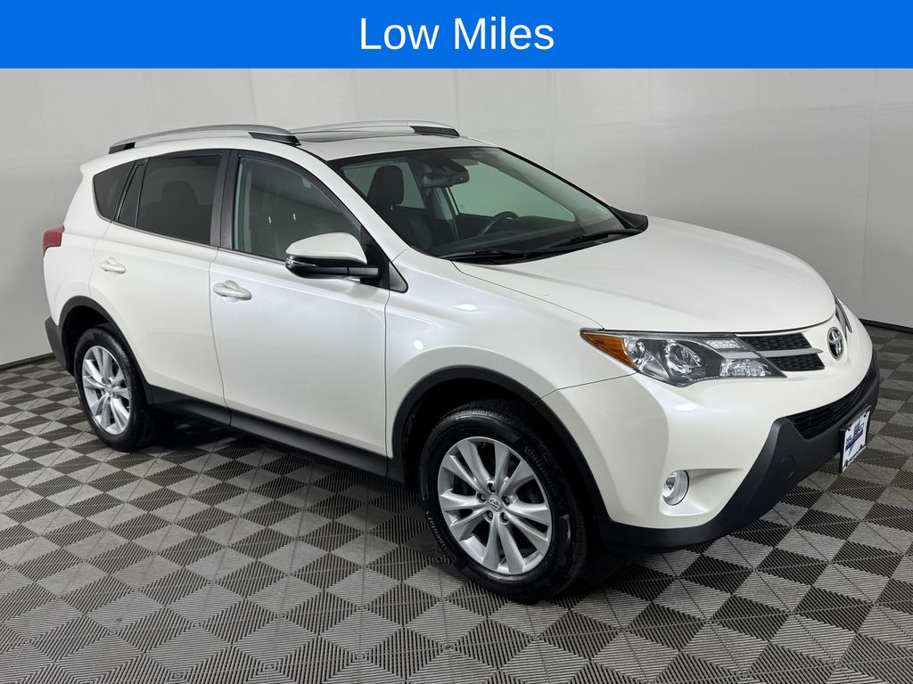 White (Blizzard Pearl) 2014 Toyota RAV4 Limited AWD SUV / Crossover All-Wheel Drive 6-Speed Automatic