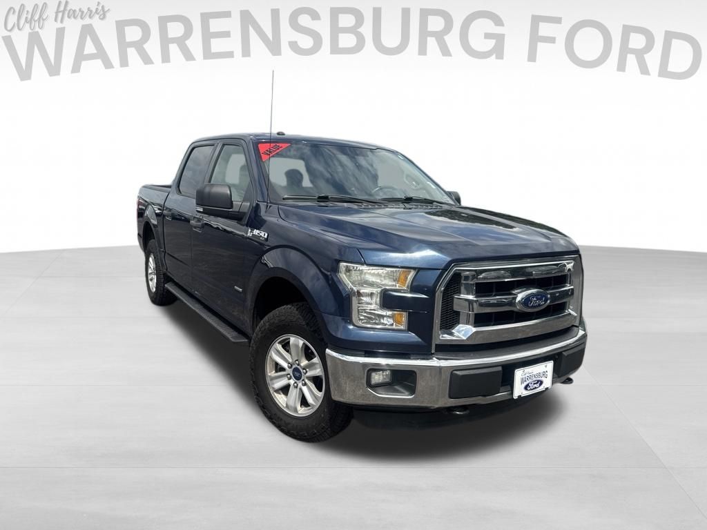 Blue Jeans Metallic 2016 Ford F-150 Pickup Truck Four-Wheel Drive 6-Speed Automatic