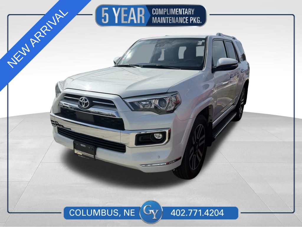 White (Blizzard Pearl) 2021 Toyota 4Runner Limited 4WD SUV / Crossover All-Wheel Drive 5-Speed Automatic Overdrive
