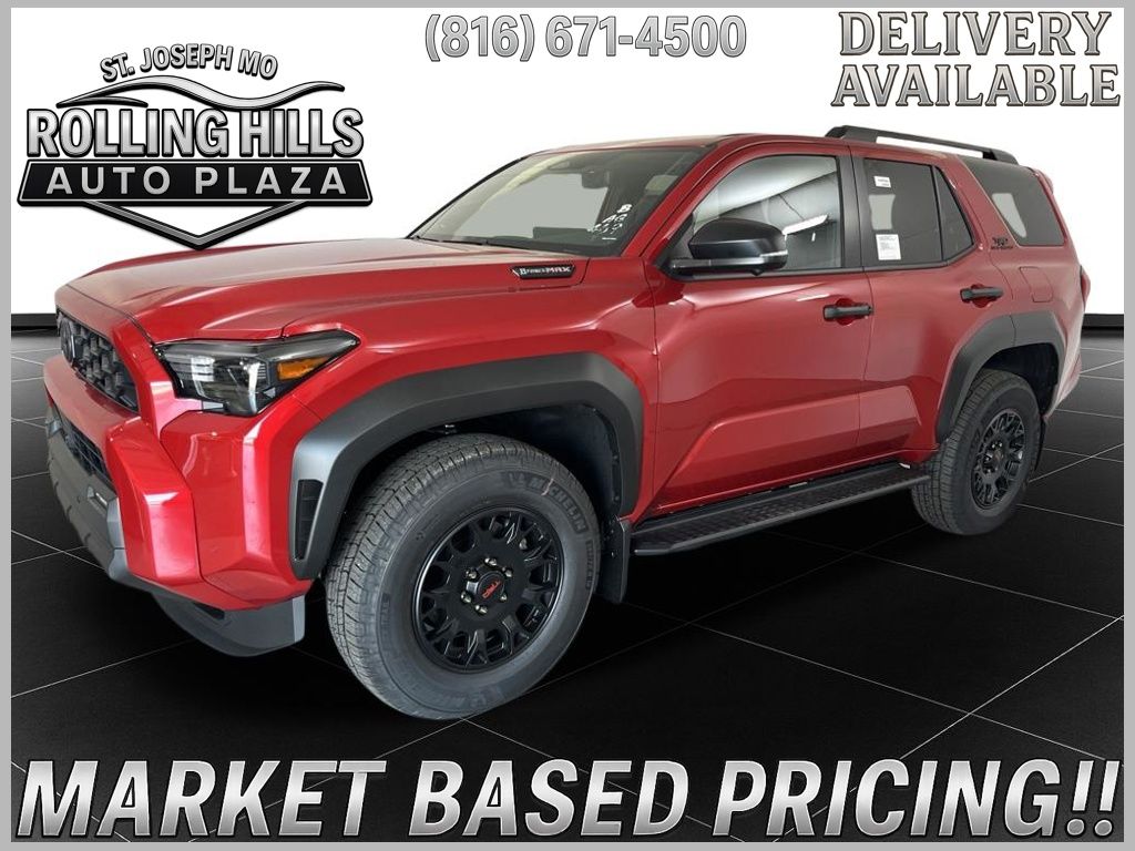 Supersonic Red 2026 Toyota 4Runner SUV / Crossover Four-Wheel Drive 8-Speed Automatic
