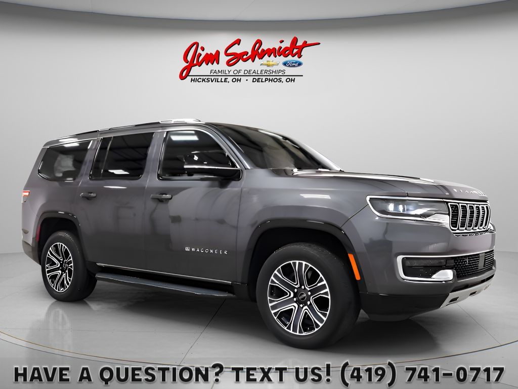 Baltic Gray Metallic Clearcoat 2025 Jeep Wagoneer SUV / Crossover Four-Wheel Drive 8-Speed Automatic
