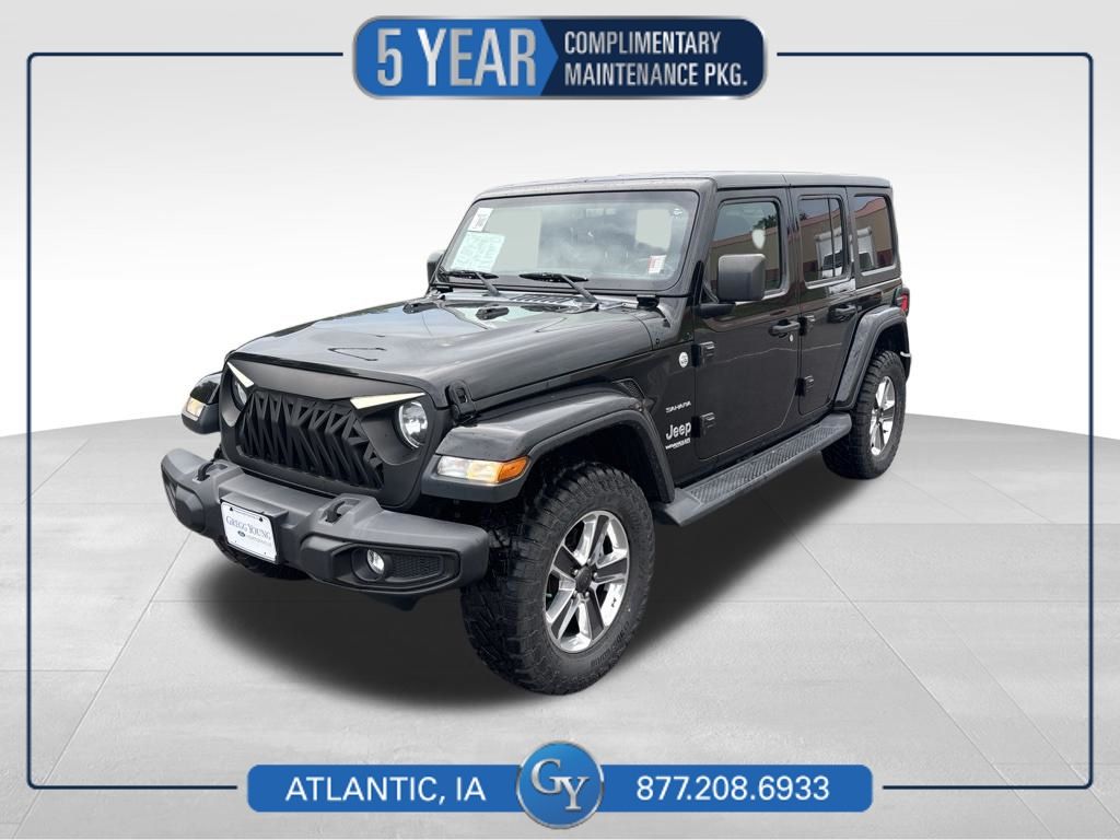 Black Clearcoat 2020 Jeep Wrangler SUV / Crossover Four-Wheel Drive 8-Speed Automatic