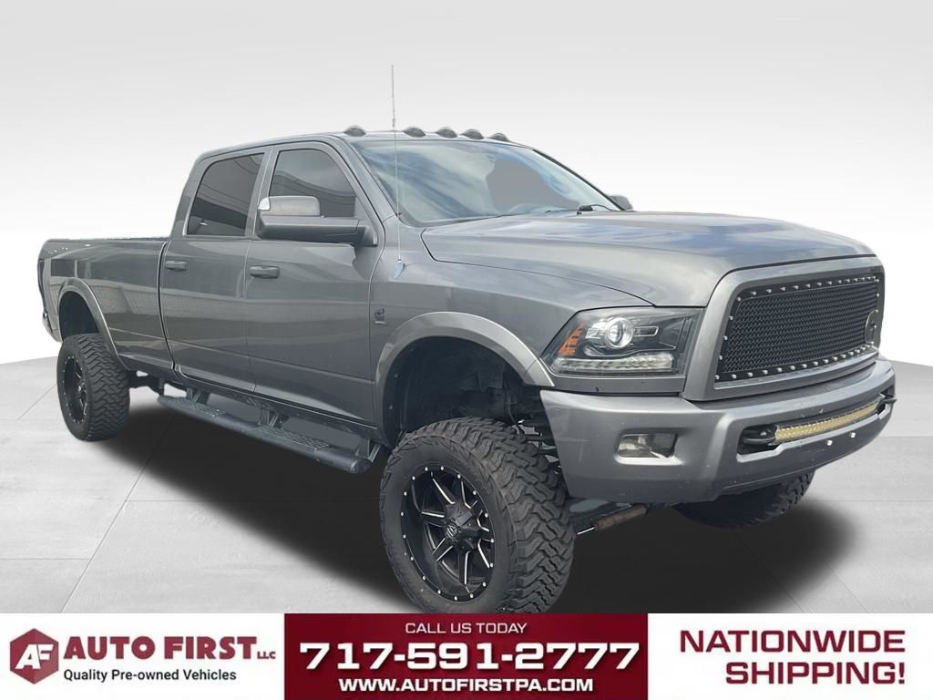 Mineral Gray Metallic Clearcoat 2012 RAM 3500 Pickup Truck Four-Wheel Drive 6-Speed Automatic
