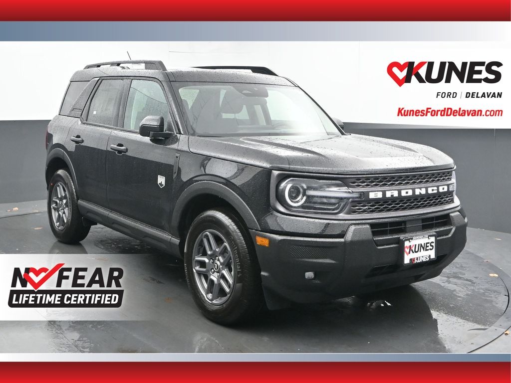 Shadow Black 2025 Ford Bronco Sport SUV / Crossover All-Wheel Drive 8-Speed Automatic