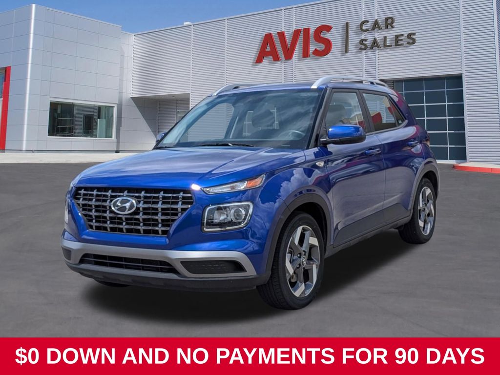 Intense Blue 2025 Hyundai Venue SUV / Crossover Front-Wheel Drive Continuously Variable Transmission