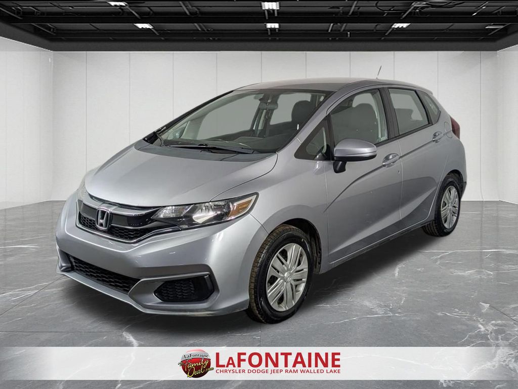 Silver 2019 Honda Fit LX FWD Hatchback Front-Wheel Drive Continuously Variable Transmission