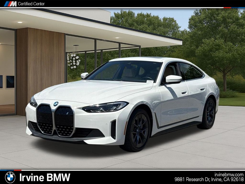 Alpine White 2023 BMW i4 Sedan Rear-Wheel Drive Automatic