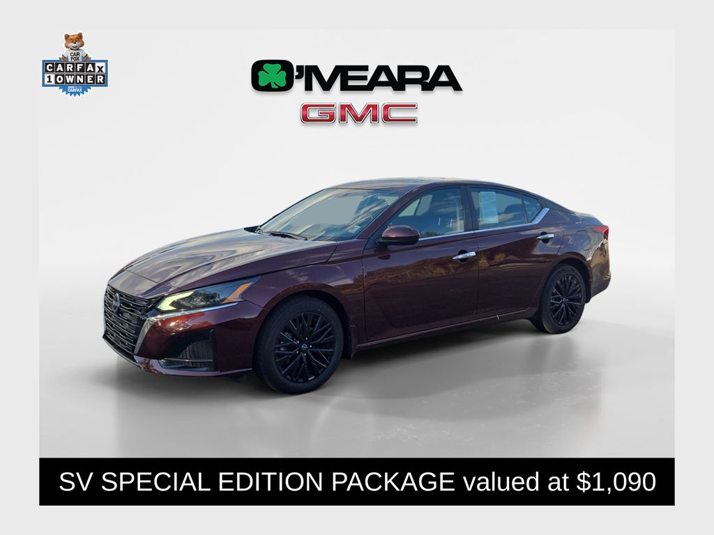 Garnet Pearl Metallic 2025 Nissan Altima Sedan All-Wheel Drive Continuously Variable Transmission