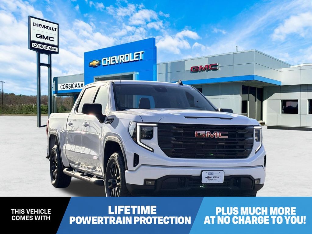 Summit White 2026 GMC Sierra 1500 Pickup Truck Four-Wheel Drive 8-Speed Automatic