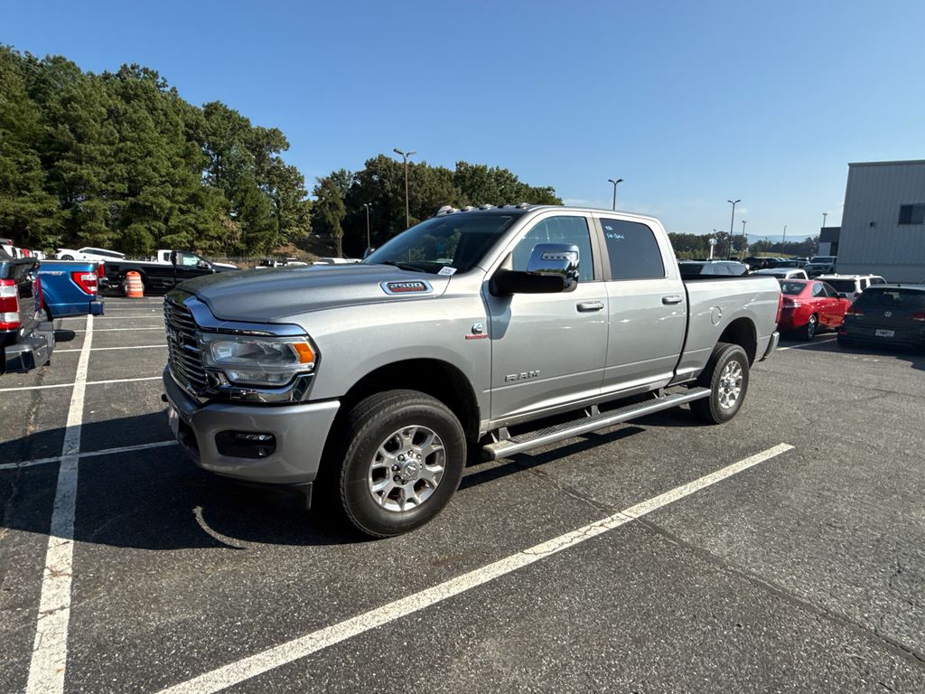 2023 Billet Silver Metallic Clearcoat Ram 2500 Laramie 4X4 Truck