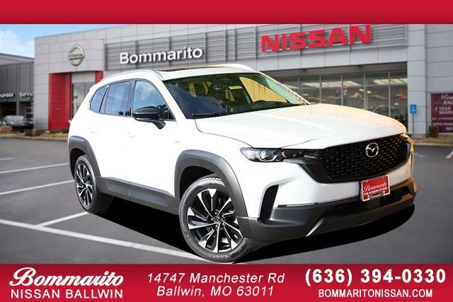 White (Wind Chill Pearl) 2025 Mazda CX-50 Hybrid Premium Plus AWD SUV / Crossover All-Wheel Drive Continuously Variable Transmission