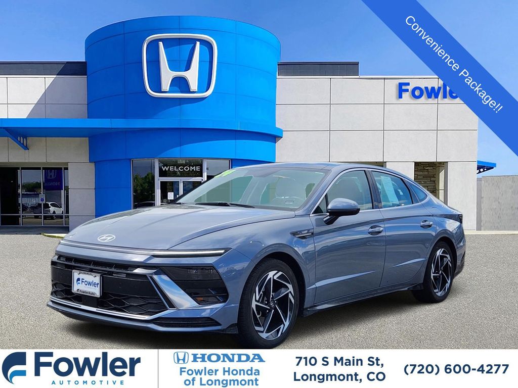 Transmission Blue 2024 Hyundai Sonata Sedan Front-Wheel Drive 8-Speed Automatic