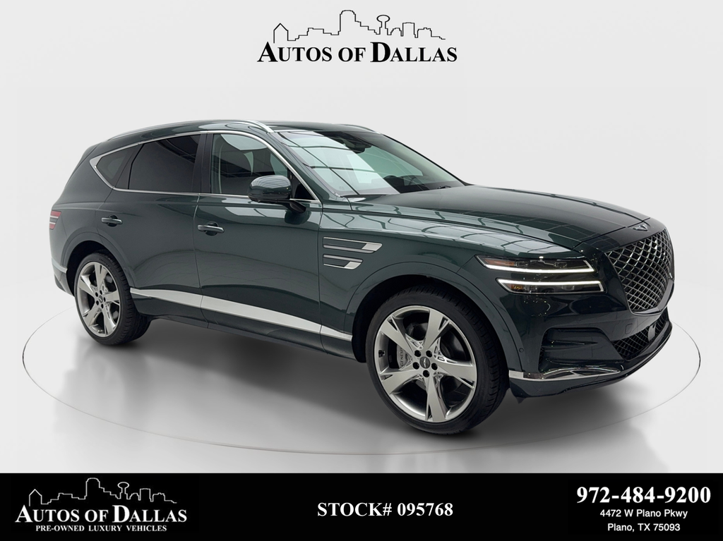 Cardiff Green 2022 Genesis GV80 SUV / Crossover All-Wheel Drive 8-Speed Automatic