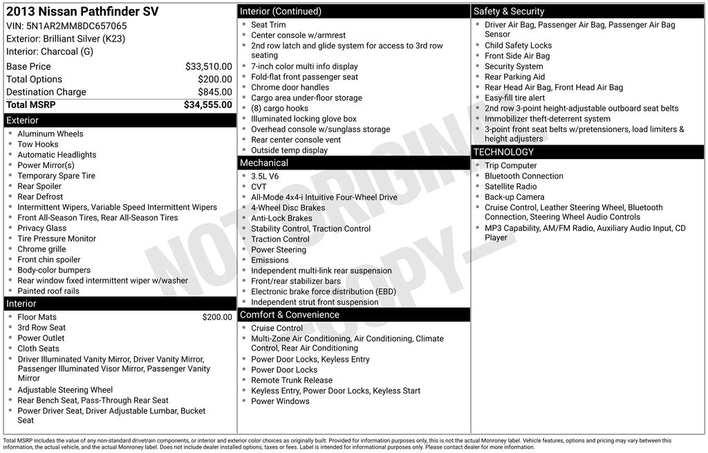 Used 2013 Silver Nissan SV image 5