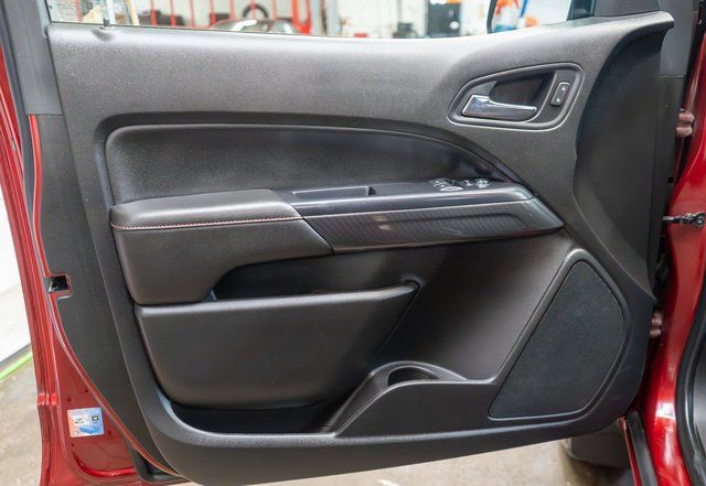 2018 GMC Canyon All Terrain Red at Solomon CJD Brownsville