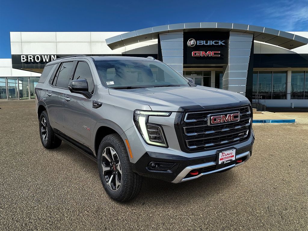 2026 GMC Yukon AT4 Silver at Brown Buick GMC