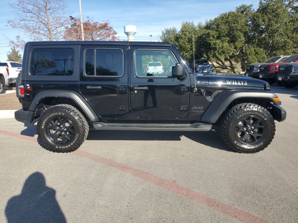 Used Car 2022 Jeep Wrangler  Unlimited Willys For Sale Under $30,000 In Austin, Texas