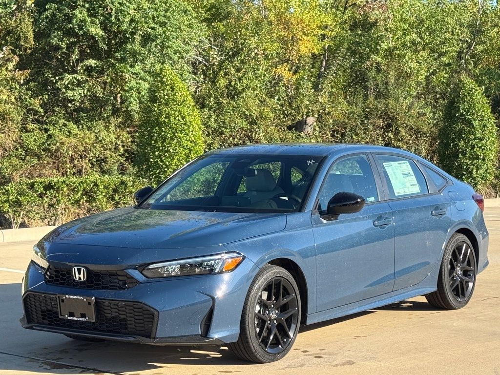 2026 Honda Civic Hybrid Sport Blue at Community Honda