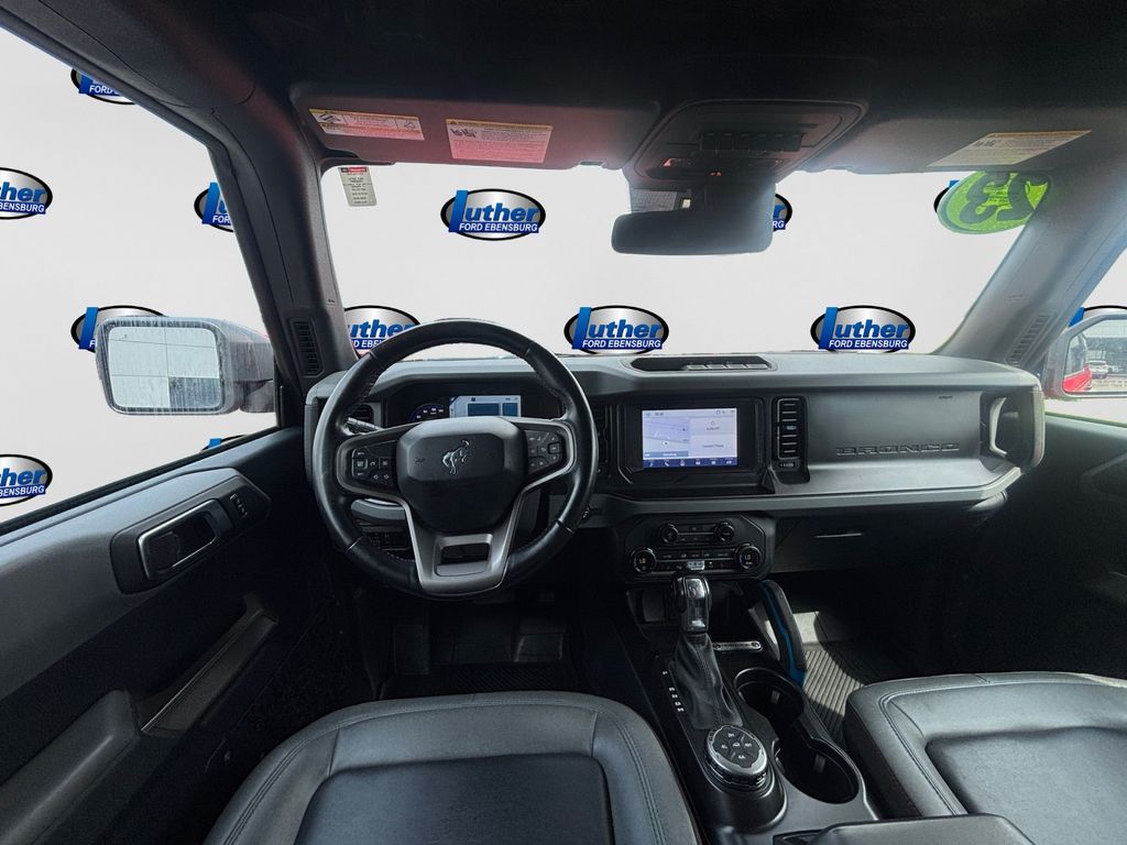 2023 Ford Bronco Black Diamond Red at Phil Fitts Ford