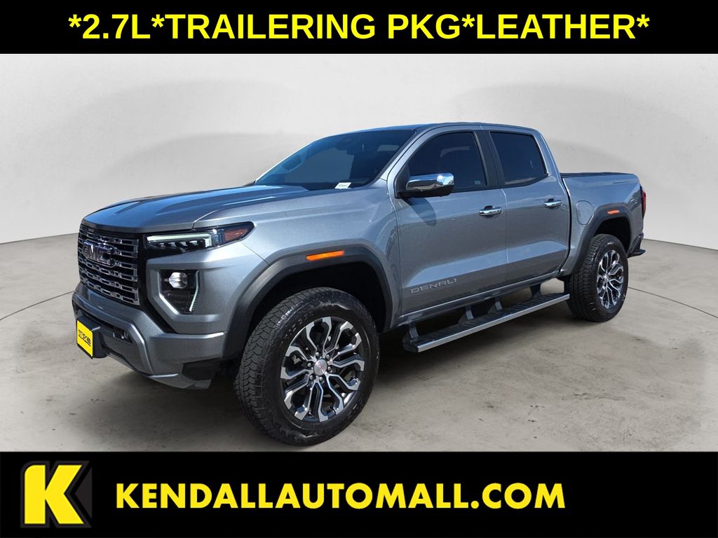 Sterling Metallic 2024 GMC Canyon Pickup Truck Four-Wheel Drive 8-Speed Automatic