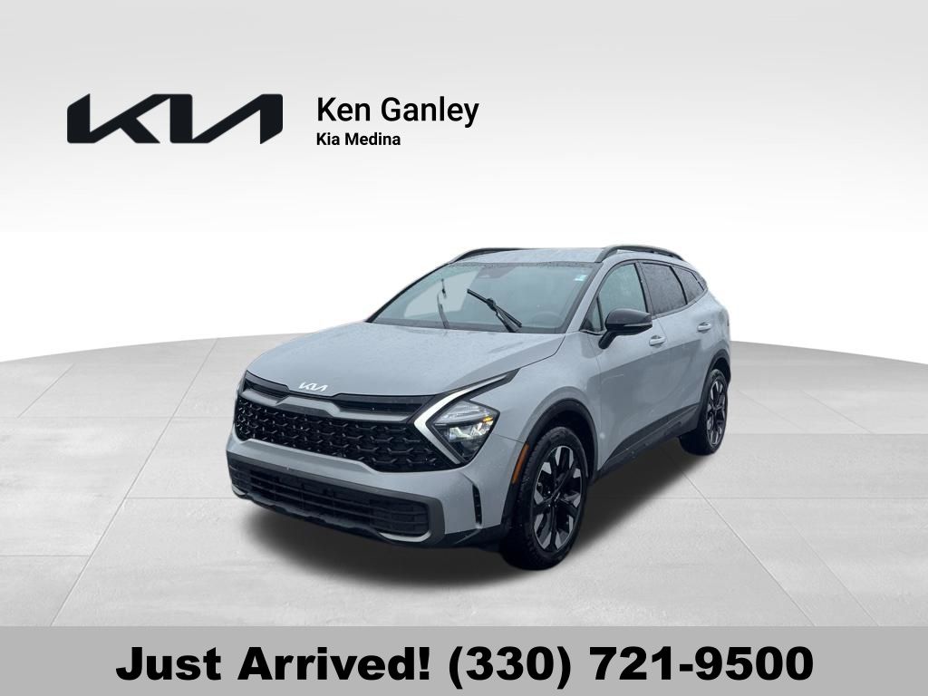 Wolf Gray 2023 Kia Sportage X-Line AWD SUV / Crossover All-Wheel Drive 8-Speed Automatic